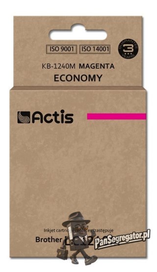 Actis KB-1240M Tusz (zamiennik Brother LC1240M/LC1220M; Standard; 19 ml; czerwony)