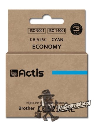 Actis KB-525C Tusz (zamiennik Brother LC525C; Standard; 15 ml; niebieski)