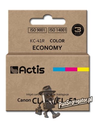 Actis KC-41R Tusz (zamiennik Canon CL-41/CL-51; Standard; 18 ml; kolor)