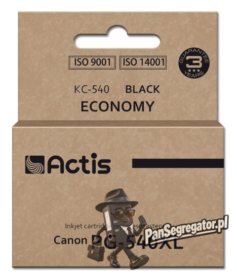 Actis KC-540 Tusz (zamiennik Canon PG-540XL; Supreme; 22 ml; czarny).