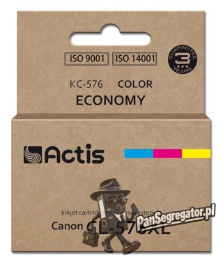 Actis KC-576 Tusz (zamiennik Canon CL-576XL; Supreme; 15 ml; kolor: niebieski, żółty, czerwony.
