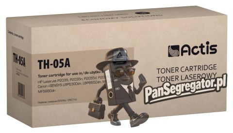 Actis TH-05A Toner (zamiennik HP 05A CE505A, Canon CRG-719; Standard; 2300 stron; czarny)