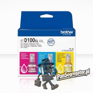BROTHER Tusz Multipack BTD100CLVAL=BT-D100CLVAL