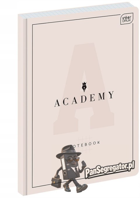 Brulion A4 96 k. kratka M 90g ACADEMY PASTEL