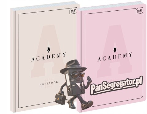 Brulion A4 96 k. kratka M 90g ACADEMY PASTEL