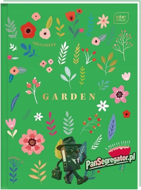Brulion A4 96k kratka 70g HS Garden INTERDRUK