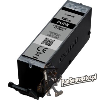 Canon PGI-580 XXL nabój z tuszem 1 szt. Oryginalny Ekstra (Super) Wysoka wydajność Czarny