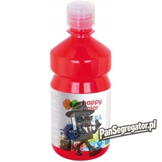 Farba TEMPERA Premium 500ml czerwona HAPPY COLOR HA 3310 0500-2