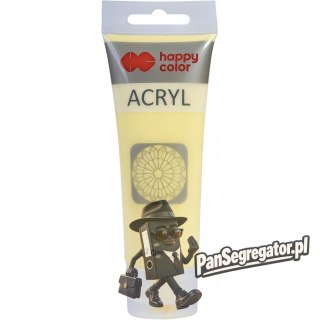 Farba akrylowa 75ml żółty pastelowy HA 7370 0075-105 Happy Color
