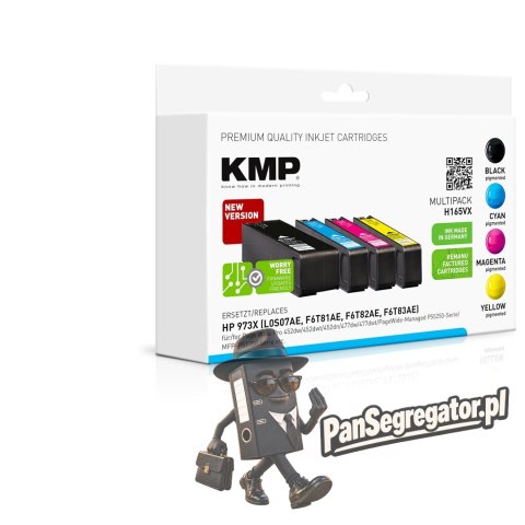 KMP 1752,4005 kaseta z tonerem 4 szt. Zamiennik Czarny, Cyjan, Purpurowy, Żółty