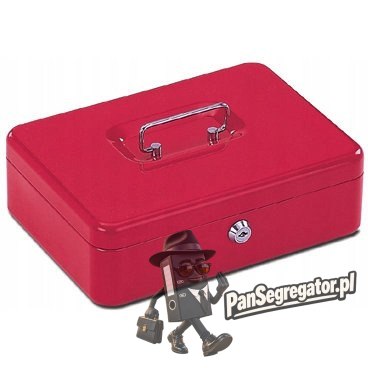 Kasetka na pieniądze EAGLE 8878 S czerwona 77x157x207 120-1030