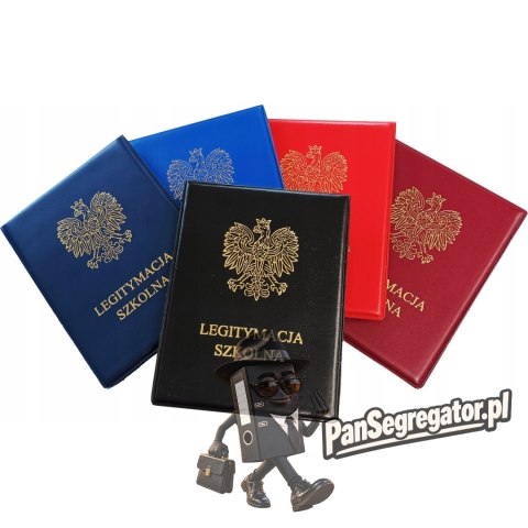 Okładka legitymacja szkolna II z orzełkiem LS21