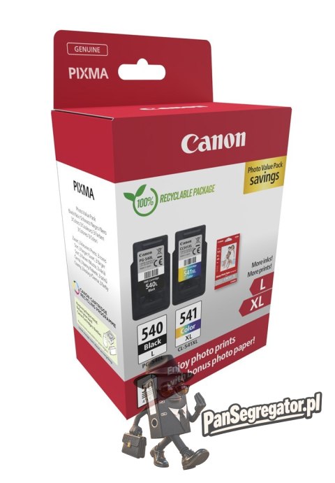Pakiet promocyjny zdjęć Canon 5224B012 - Cyjan - Purpurowy - Żółty - 11 ml - 15 ml - 2 szt.
