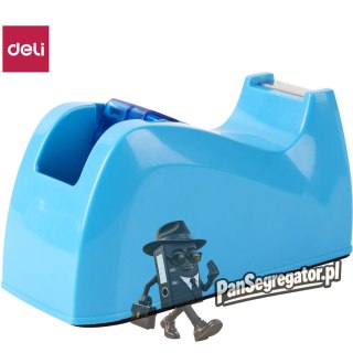Podajnik do taśmy klejącej RIO niebieski E815A BLUE DELI