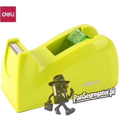 Podajnik do taśmy klejącej RIO zielony E815A GREEN DELI
