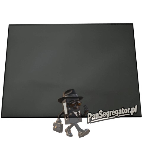 Podkład na biurko 650x520mm Czarny przezroczysta nakładka 720301 DURABLE