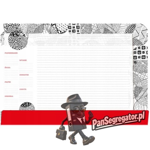 Podkład na biurko B3-Notes BLACK SP-B3-04