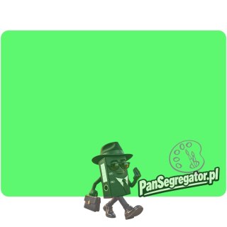 Podkładka do prac plastycznych A4 PP neon zielony PS-NEON-A4-03 BIURFOL