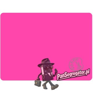 Podkładka na biurko do prac plastycznych 28x38cm A4 neonowy różowy PS-NEON-A4-01 BIURFOL
