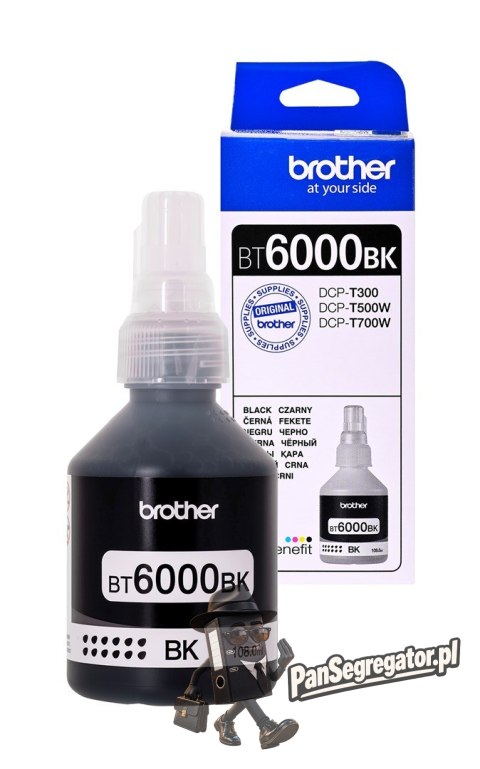 Tusz Brother czarny BT6000BK=BT-6000BK, 6000 str.