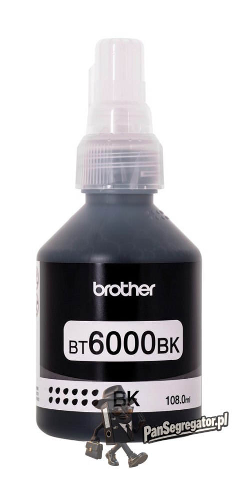 Tusz Brother czarny BT6000BK=BT-6000BK, 6000 str.