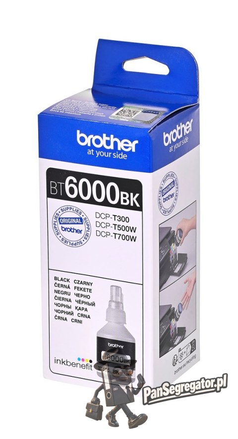 Tusz Brother czarny BT6000BK=BT-6000BK, 6000 str.