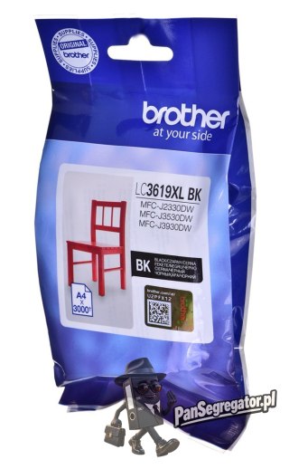 Tusz Brother czarny LC3619XLBK=LC-3619XLBK, 3000 str.