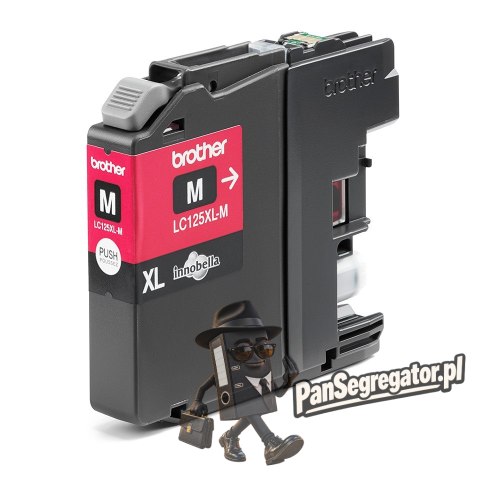 Tusz Brother czerwony LC125XLM=LC-125XLM, 1200 str.