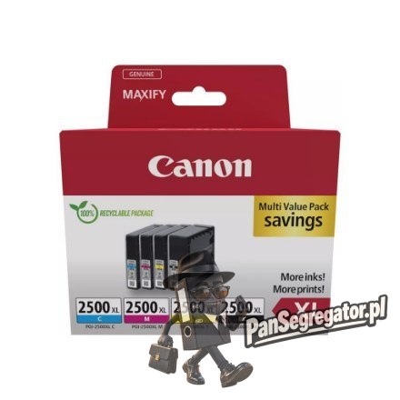 Tusz Canon PGI-2500XL 4x C/M/Y/BK High Multi Pack
