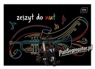 Zeszyt do nut A5 16kartek INTERDRUK