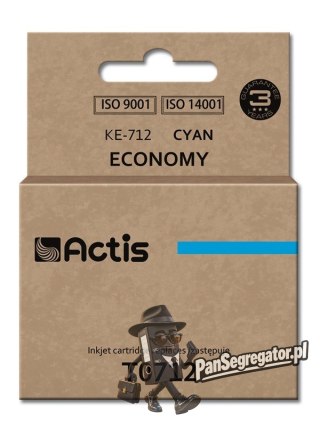 Actis KE-712 Tusz (zamiennik Epson T0712, T0892, T1002; Standard; 13.5 ml; niebieski)