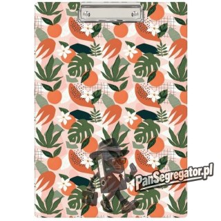 Deska z klipem A4 z nadrukiem TROPICAL KHN-01-43 BIURFOL