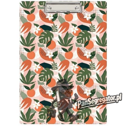 Deska z klipem A4 z nadrukiem TROPICAL KHN-01-43 BIURFOL