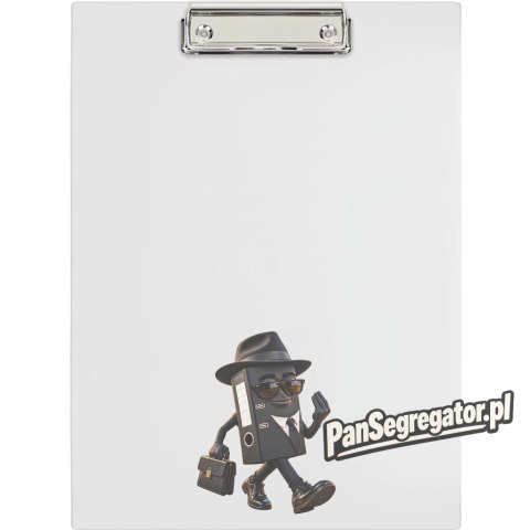 Deska z klipem Clipboard A4 biała KH-01-10 BIURFOL