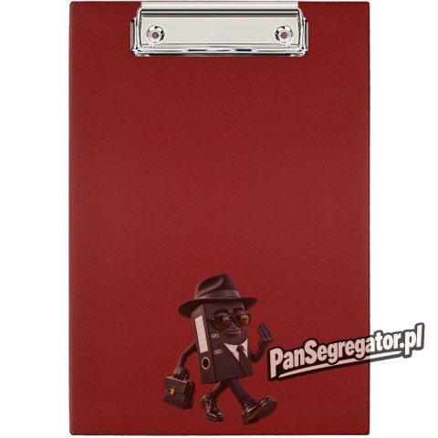 Deska z klipem Clipboard A5 bordowa KH-00-05 BIURFOL