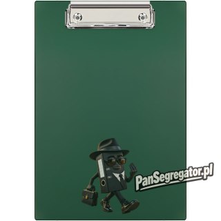 Deska z klipem Clipboard A5 ciemna zielona KH-00-07 BIURFOL