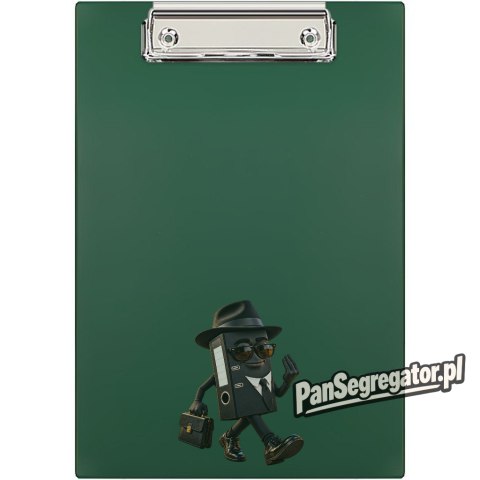 Deska z klipem Clipboard A5 ciemna zielona KH-00-07 BIURFOL