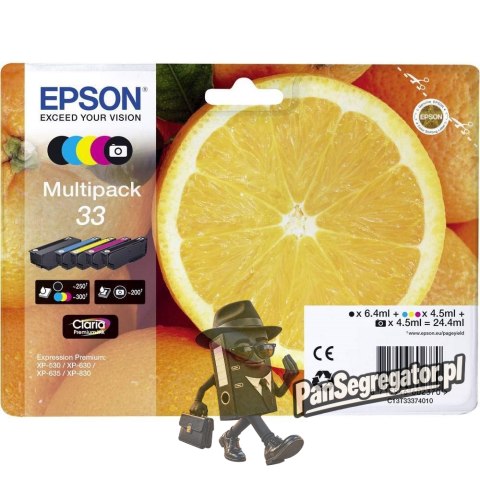 Epson Oranges Multipack 5-colours 33 Claria Premium Ink