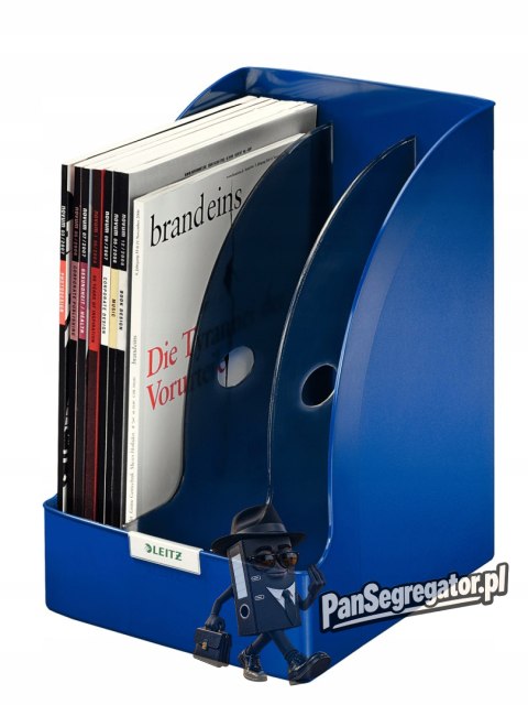 Kartoteka LEITZ PLUS JUMBO niebieska 52390035