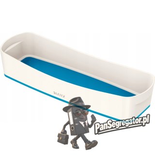 Organizer MyBOX podłużny biało-niebieski LEITZ 52581036