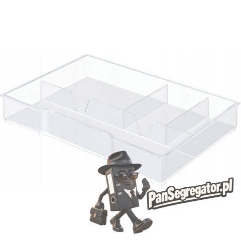 Organizer do pojemników LEITZ Plus/WOW przezroczysty 52150002