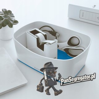 Pojemnik MyBOX bez pokrywki biało-niebieski LEITZ 52571036