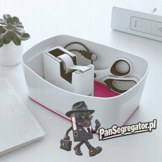 Pojemnik MyBOX bez pokrywki biało-różowy LEITZ 52571023
