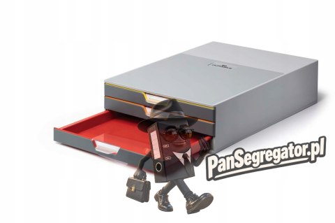 Pojemnik VARICOLOR z 3 kolorowymi szufladkami 7603-27 DURABLE