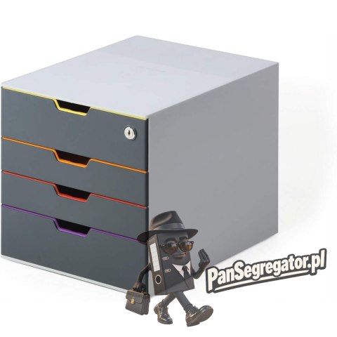Pojemnik VARICOLOR z 4 szufladkami 760627 DURABLE