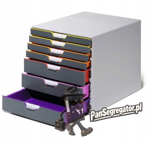 Pojemnik VARICOLOR z 7 kolorowymi szufladkami 760727 DURABLE