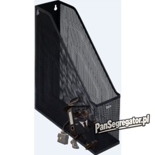 Pojemnik na czasopisma czarny metalowy GR-053 120-1123 GRAND