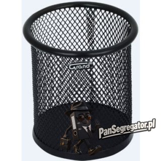 Pojemnik na długopisy czarny metalowy GR-004 120-1125 GRAND