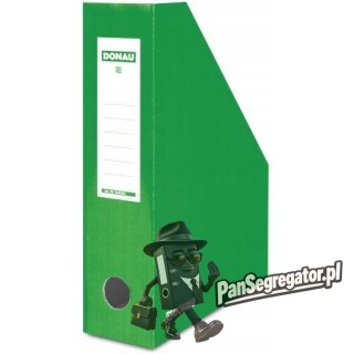 Pojemnik na dokumenty,ścięty A4/80mm zielony 7649201-06 DONAU