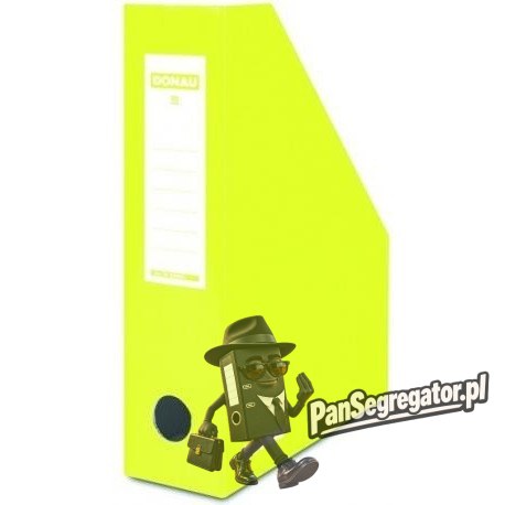 Pojemnik na dokumenty,ścięty A4/80mm żółty 7649201-11 DONAU